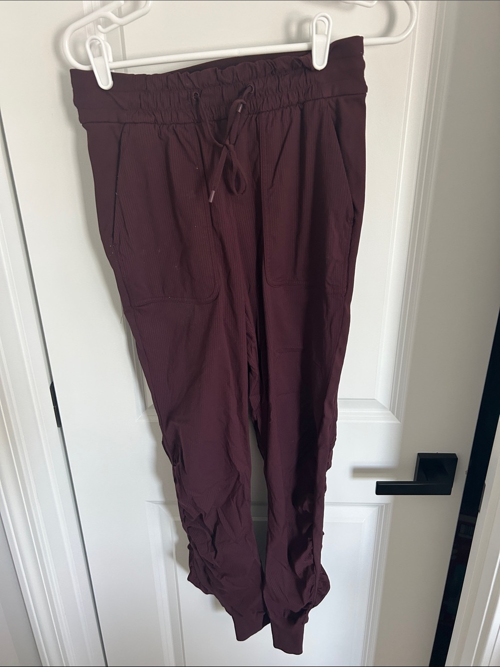lululemon athletica Maroon Track Pants
